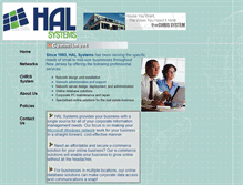 Tablet Screenshot of halsys.com